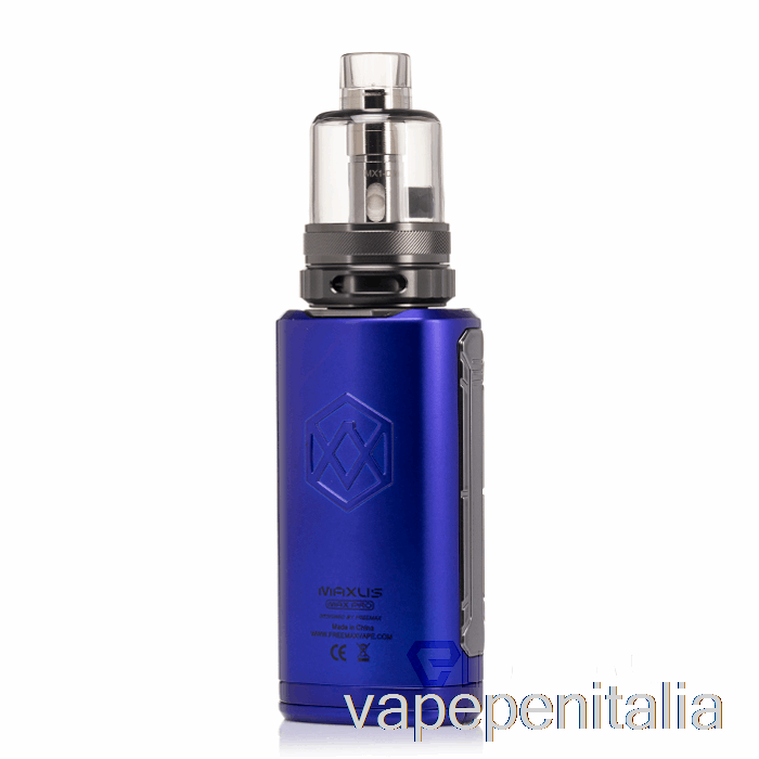 Scatola Vape Mod Freemax Maxus Max Pro 168w Starter Kit Blu